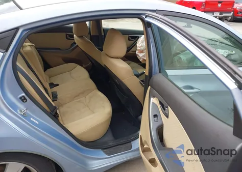 2012 Hyundai Elantra Gls (Ulsan Plant) from USA, damaged, VIN KMHDH4AE4CU386801